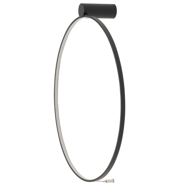 Lampa ścienna pierścieniowa Circolo 10865 Nowodvorski LED 21W 4000K czarna