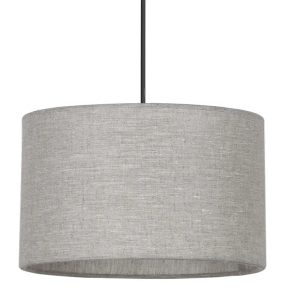 Szynowa lampa wisząca 1-fazowa Tracer 10670 z abażurem szary