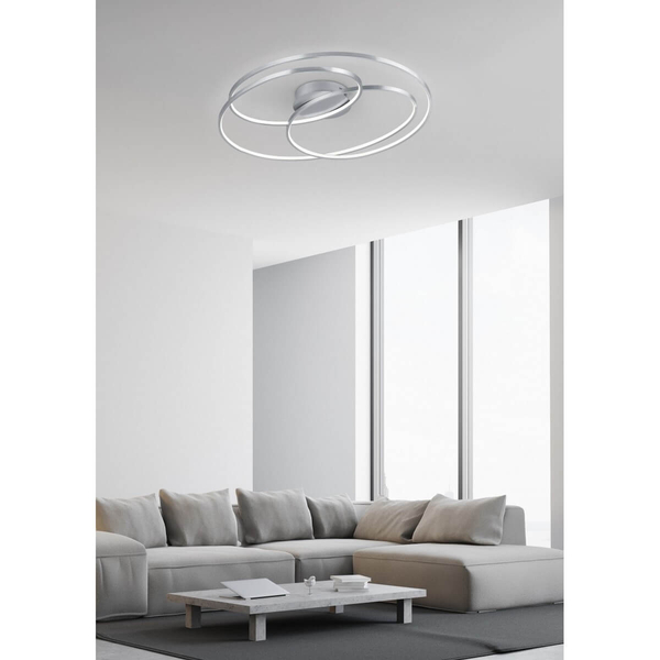 Sufitowa lampa spirala GALE 673916007 LED 38,5W 3000K srebrny