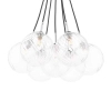 Kulista lampa wisząca Elpis ELP342-22 bańki kule przezroczyste