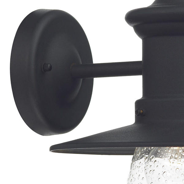 Elewacyjny kinkiet Sedgewick SED1522 Dar Lighting loft IP44 czarny
