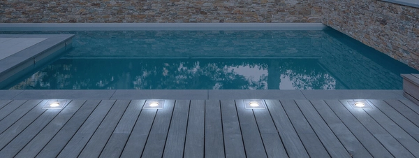 Lampa zewnętrzna Style 31101 najazdowa kwadratowa stal