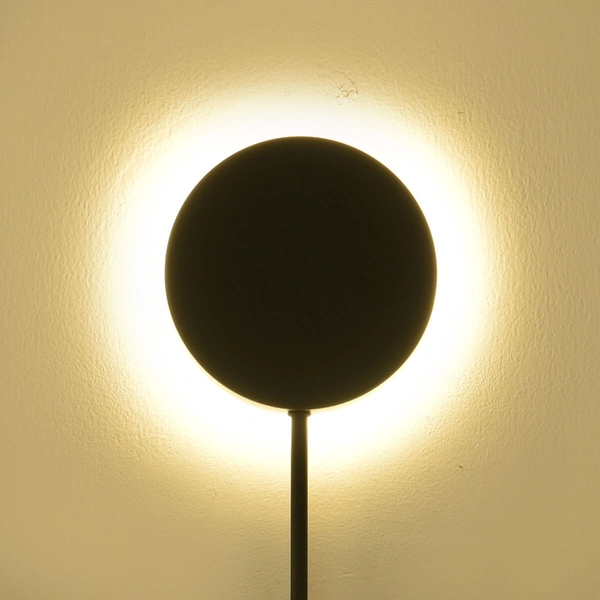 Ścienna lampa salonowa Clex MW1134-750 Step LED 12W 3000K sticks koła czarna