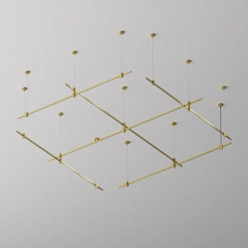 Długa szyna 2m do zestawów magnetycznych Flarity TRX154-112BS mosiądz