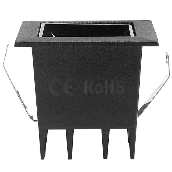 Pojedyncza lampa podtynkowa 573 Domeno LED 2W 4000K czarna