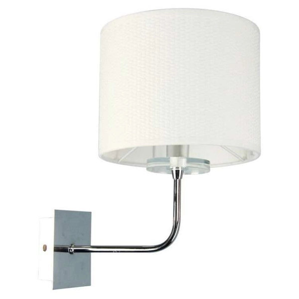 Kinkiet ścienny ESTERA 21-11473 metalowa abażurowa chrom kremowa