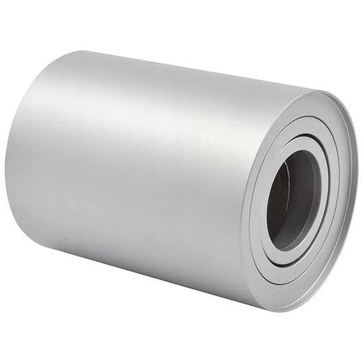 Downlight LAMPA sufitowa SLP6320 MDECO metalowa OPRAWA spot natynkowy tuba okrągła srebrna