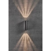 Elewacyjna lampa przed dom Asbol 84971003 LED 13,3W 3000K IP44 czarny