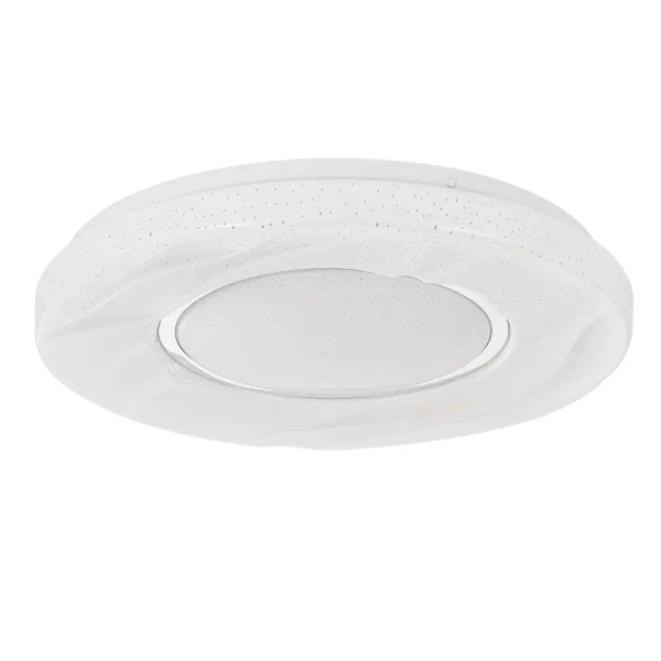 Plafon do salonu Tenaro LP-7312/1C-33 WH LED 16W 4000K gwiezdny pył biały