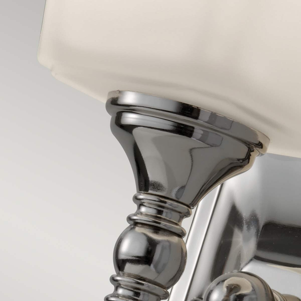 Kinkiet metalowy Concord FE-CONCORD1-BATH Feiss IP44 szkło chrom