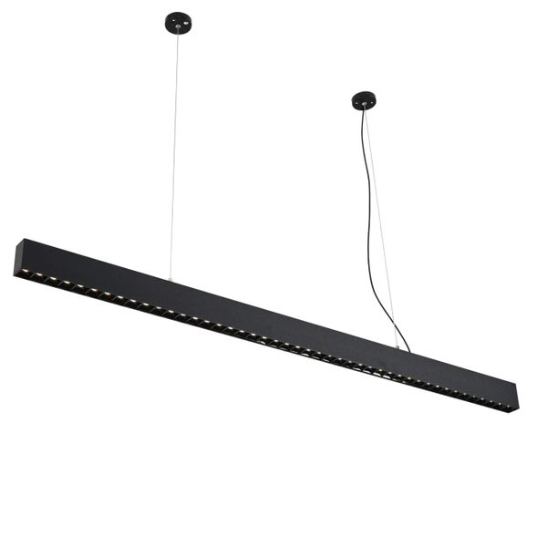 Podłużna lampa wisząca Sigi PL0126-BK Yaskr LED 36W 3000K belka czarna