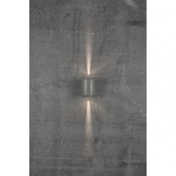 Lampa na elewacje Canto 49701010 LED 10,6W 3000K IP44 tuba szary