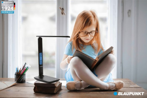Lampka na biurko stojąca Blaupunkt LBB6PRO LED 6W 3000K-6000K czarna