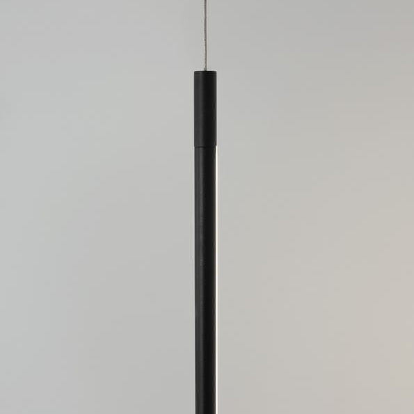 LAMPA sufitowo Podłogowa BUGA LE41359 Luces Exclusivas tuba OPRAWA metalowa LED 20W 3000K wpust czarny
