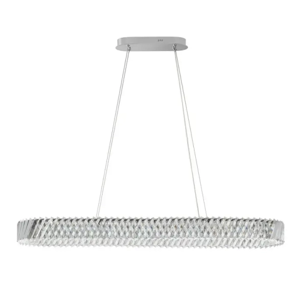 Owalna lampa wisząca CANLIRA LE45157 LED 82W 3000K przezroczysta