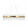 Żyrandol glamour HESTIA złoty ST-4999-120 1xLED 70W 3000K z kryształami
