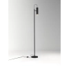 Podłogowa lampa TORVILA LE45624 regulowana tuba czarny złoty