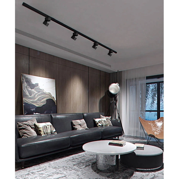 Reflektor szynowy 3-fazowy Posh Cree LED 12W 3000K czarny