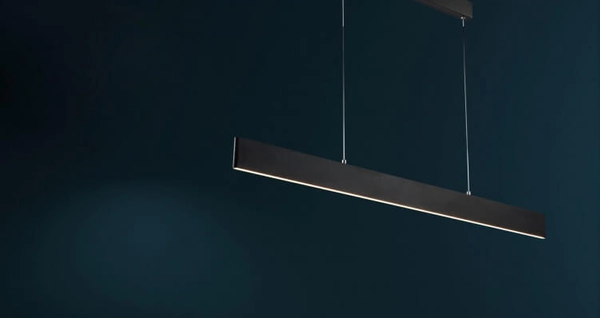 Lampa wisząca Step P010PL-L23B LED 23W 3000K czarna