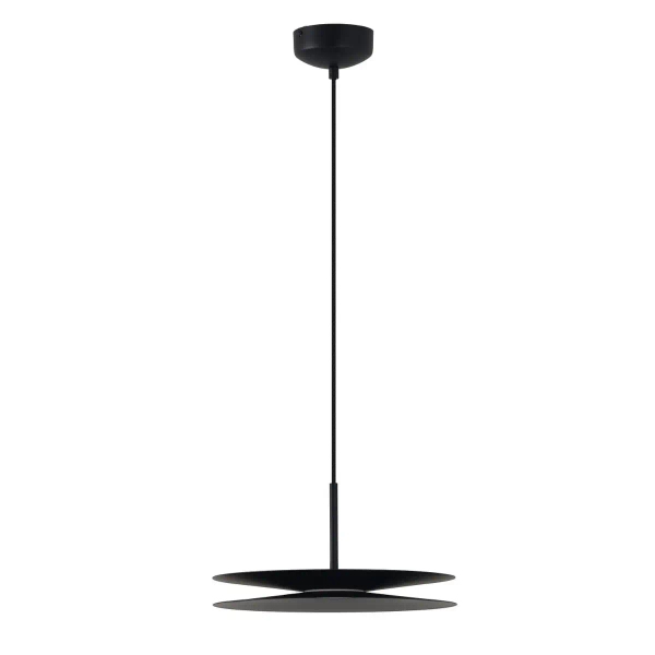 Metalowa lampa wisząca DISC AZ6578 LED 12W 3000K talerz nad stół czarny