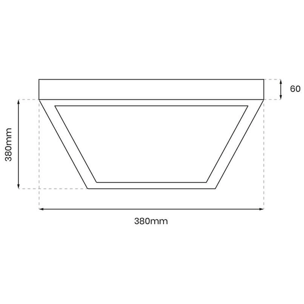 Sufitowa lampa Casilla EK75279 Eko-light LED 24W 4000K kuchenna biały