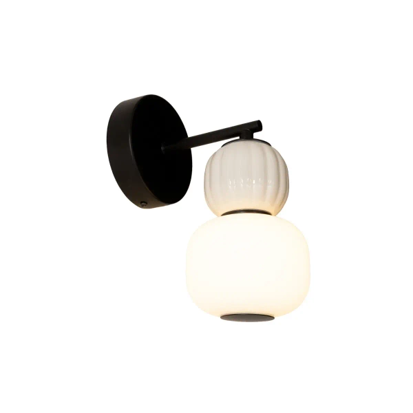 Kinkiet do salonu ścienny Modern W0398 LED 5W 3000K jasny szary