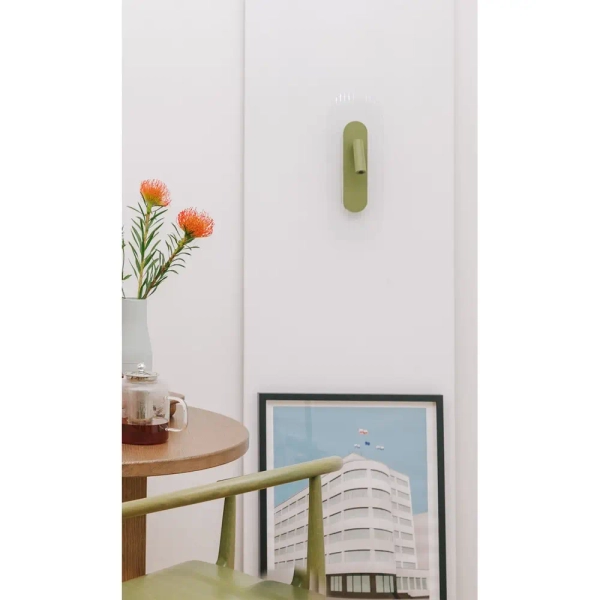 Naścienny kinkiet regulowany Riflo RIWD64002 LED 4,8W 3000K burgundowy