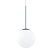 Lampa wisząca Bao I Cromo IP44 Orlicki Design łazienkowa OPRAWA szklana kula ZWIS ball IP44 chrom biały
