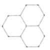 Ledowy plafon natynkowy Geometric LP-0209/3C 4K LED 4000K IP44 biały