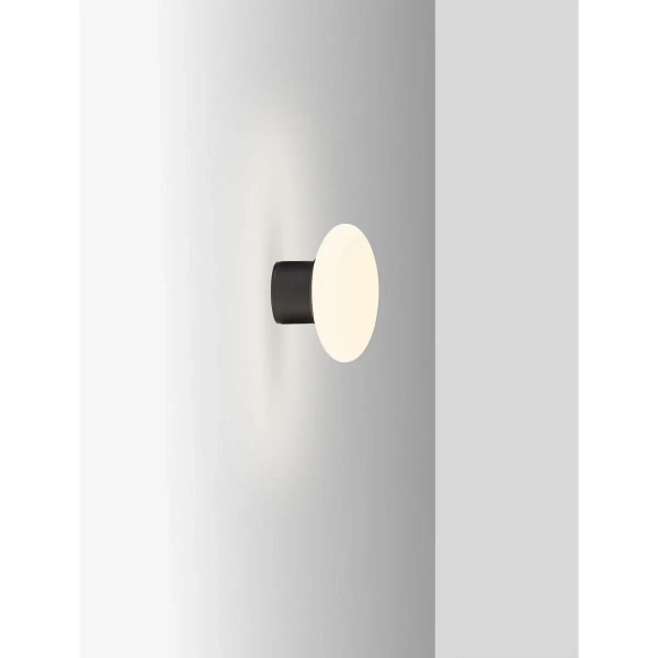 Owalna ścienna lampa TARANZO LE75258 LED 6W 3000K IP65 antracyt