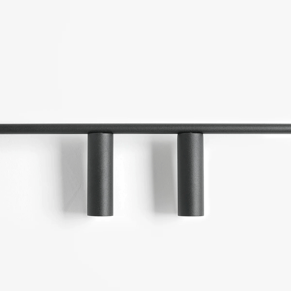 Lampa ścienna Trevo 1104D1 2-punktowy kinkiet czarny