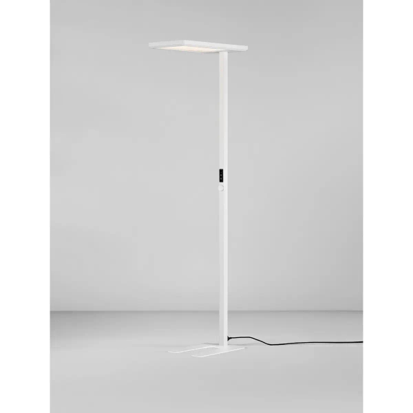 Podłogowa lampa dotykowa CENZIRA LE45413 LED 77W 4000K na biurko biała
