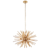 Modernistyczna lampa wisząca Orta 70575 Endon gwiazda druciana złota
