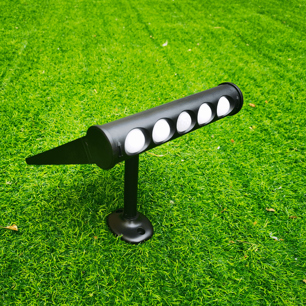 Solarna lampa elewacyjna Talent EKO8328 LED 8W IP65 czarna
