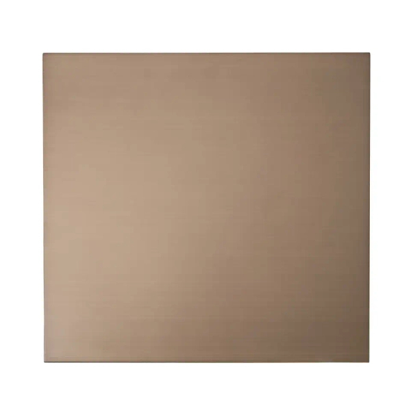 Kwadratowy stolik VECTOR MM001501100388 złoty drewniany nowoczesny 55cm