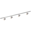 Lampa sufitowa szynowa Marvi 911408-4-SN-SET Italux do holu nikiel