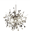 Wisząca lampa hampton Monetti ST-1675 CHROME Step ażurowa płatki chrom