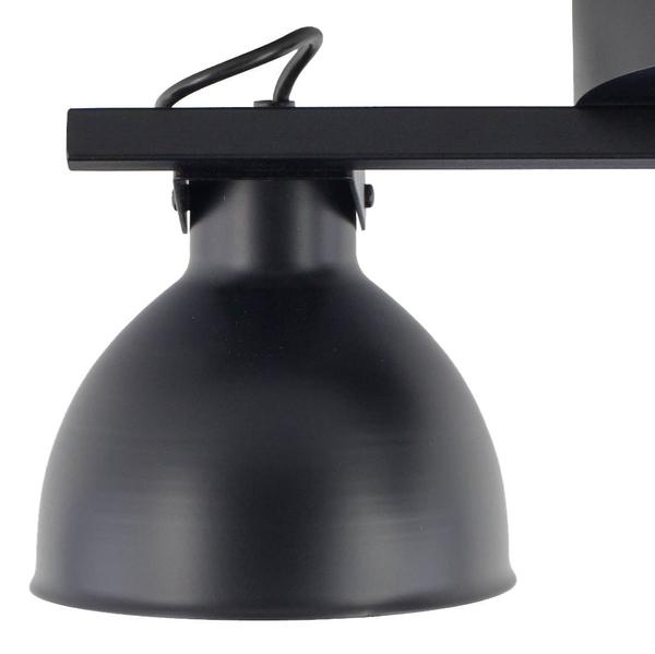 Loftowa lampa sufitowa MARS Sigma 2-punktowa czarna