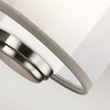 Lampa ścienna Saldana KL-SALDANA1 Kichler metal szkło srebrny