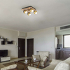 Plafon LAMPA skandynawska ARTHUR 5616 Rabalux metalowa OPRAWA sufitowa reflektorki drewniane dąb czarne