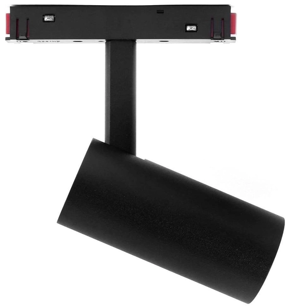 Lampa reflektor do szyn magnetycznych 3-fazowych 487 Domeno LED 15W 3000K czarna