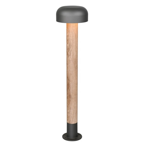 Zewnętrzna lampa ścienna FRASER 262560178 grzyb IP54 szary