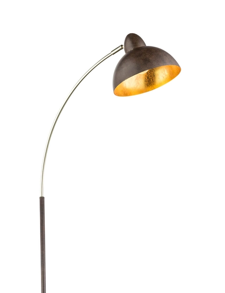 Podłogowa lampa loftowa ANITA 24703SR Globo do sypialni metal rdzawa