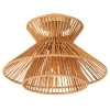Lampa sufitowa TASMAN 10120/32/72 Lucide naturalna eko beżowa mosiądz