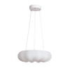 Wisząca lampa okrągła Bellissima ABR-LWBSS36W do salonu biała