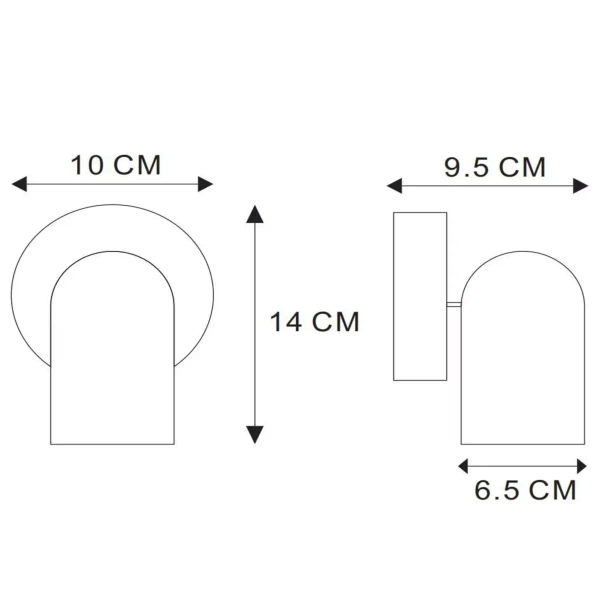 Regulowana lampa sufitowa PUNCH 13958/01/31 Lucide tuba biały