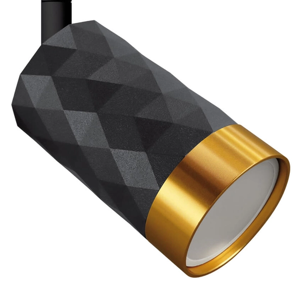 Reflektor czarno złoty Mata ruchoma tuba do szynoprzewodu