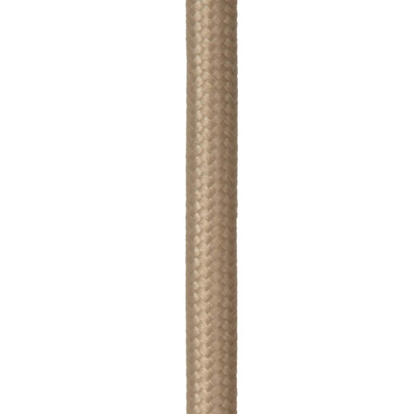 Tkaninowa lampa zwieszana Corina 03447/03/38 do salonu beżowa