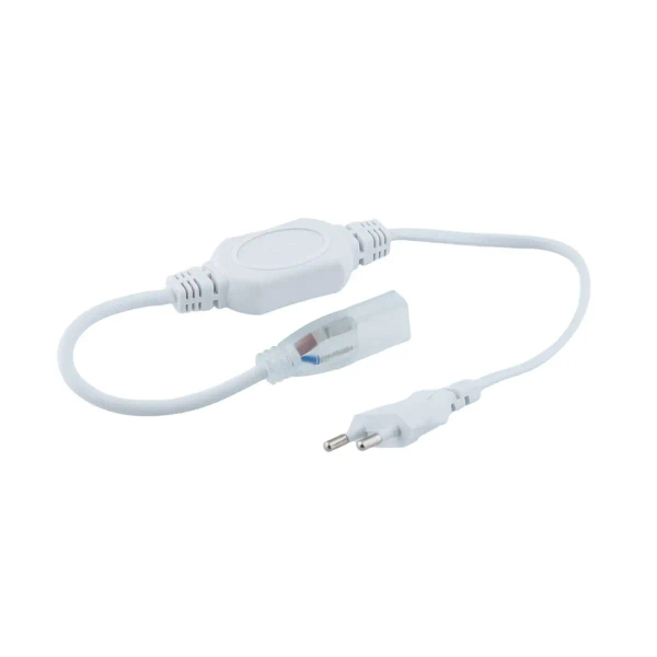 Zasilacz do taśm LED z wtyczką  TLA07-5050 kabel 50 cm biały