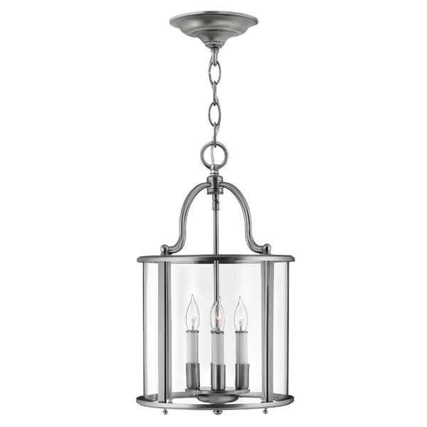 Lampa jadalniana wisząca Gentry HK-GENTRY-P-M-PW Hinkley pewter